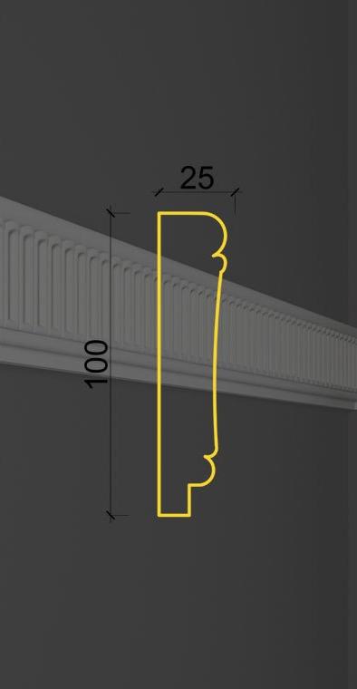 Молдинг с орнаментом MO-25 в Саратове