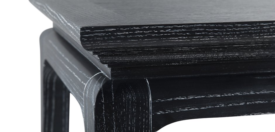 Приставной стол Black Curved Приставной стол Black Curved - Loft-Concept в Саратове