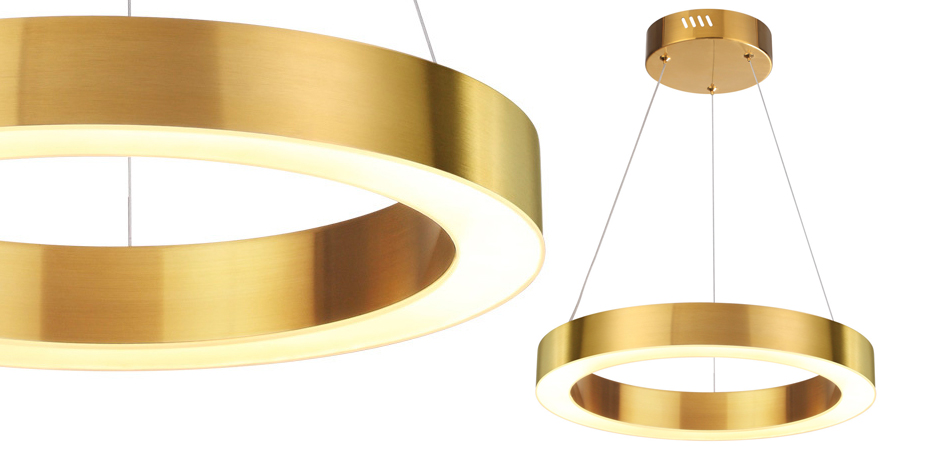 Люстра Gold Ribbon Ring Люстра Gold Ribbon Ring - Loft-Concept в Саратове