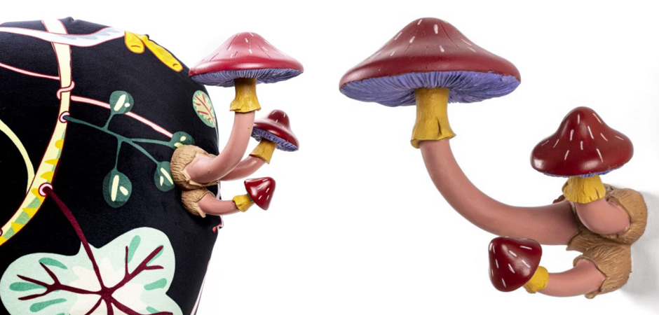Аксессуар Seletti Hangers Mushroom Coloured Аксессуар Seletti Hangers Mushroom Coloured - Loft-Concept в Саратове