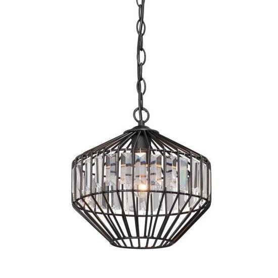 Люстра Glass Plate Pendant #6 Black Черный в Саратове | Loft Concept 