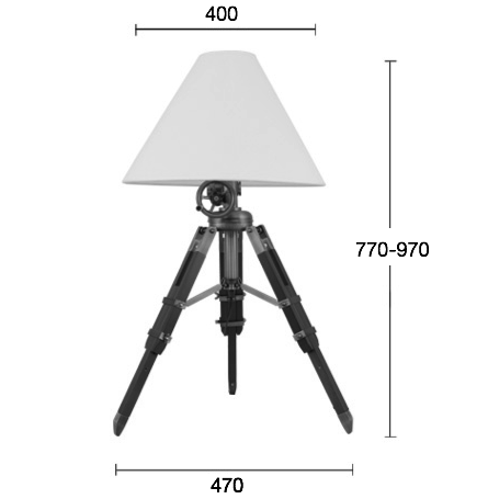 Настольная лампа Table Standing Lamp Red в Саратове