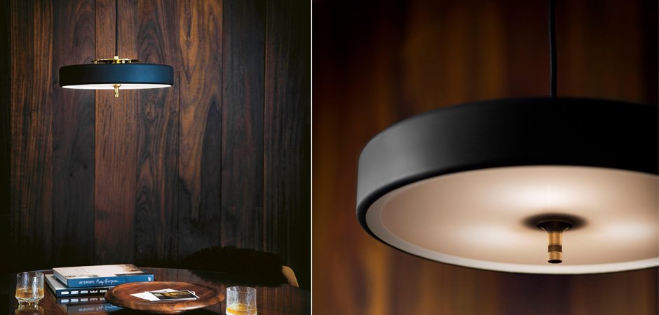 Подвесной светильник BERT FRANK Revolve Pendant Lamp Black Подвесной светильник BERT FRANK Revolve Pendant Lamp Black - Loft-Concept в Саратове