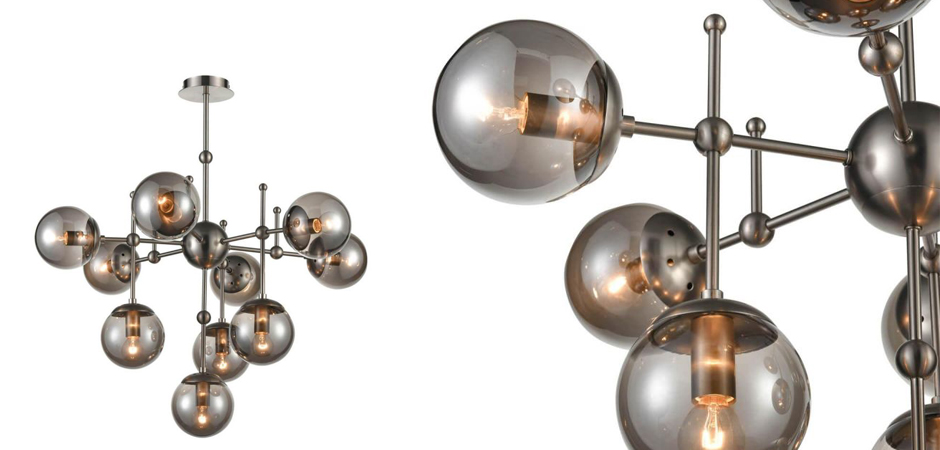 Люстра Smoke Balls Chandelier 10 Люстра Smoke Balls Chandelier 10 - Loft-Concept в Саратове