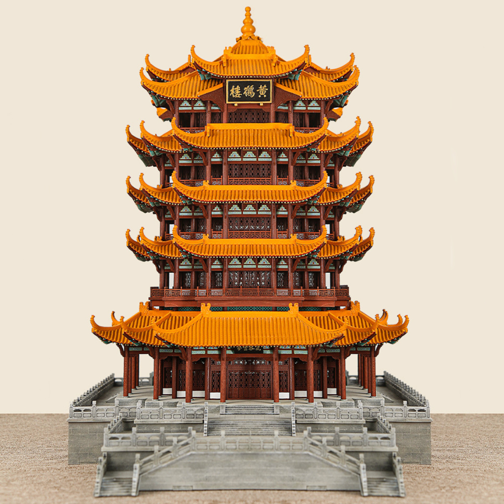 Макет Башня Жёлтого журавля Знаменитая Китайская архитектура - фото №2