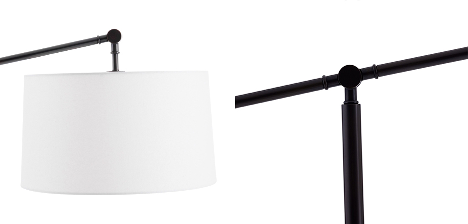 Торшер Arteriors NEWARK FLOOR LAMP Black Торшер Arteriors NEWARK FLOOR LAMP Black - Loft-Concept в Саратове