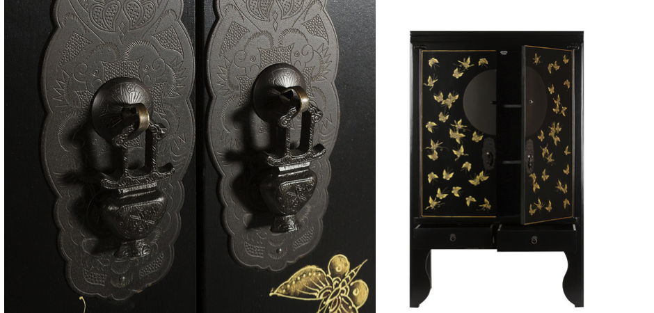 Шкаф Chinese Butterfly Black Шкаф Chinese Butterfly Black - Loft-Concept в Саратове