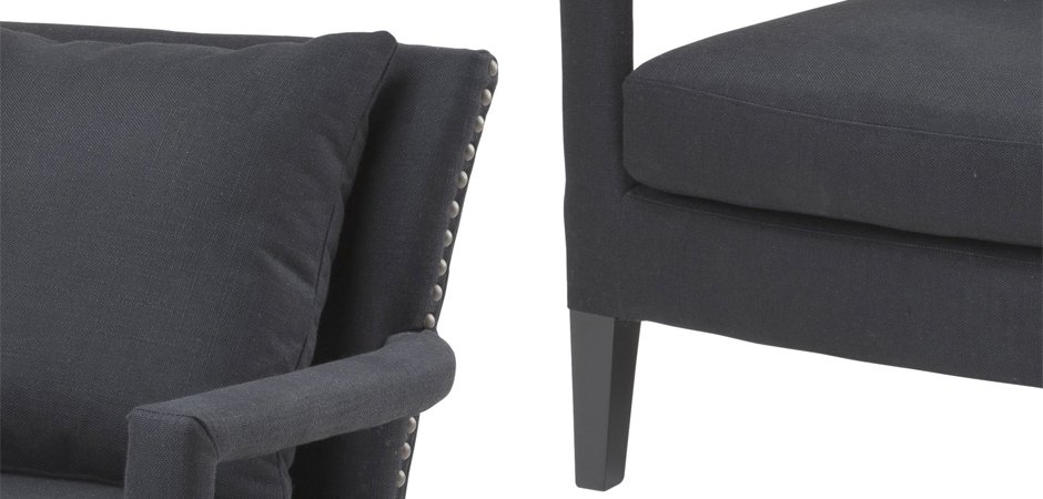 Кресло Eichholtz Chair Gregory Black Кресло Eichholtz Chair Gregory Black - Loft-Concept в Саратове