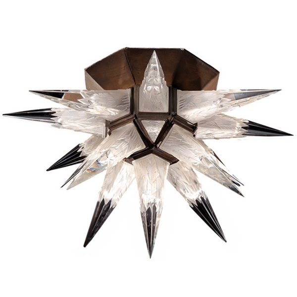 CHARLES J. WEINSTEIN Starburst Rare ceiling light Темная бронза винтаж Прозрачный (Transparent) CHARLES J. WEINSTEIN Starburst Rare ceiling light Темная бронза винтаж Прозрачный (Transparent) в Саратове | Loft Concept