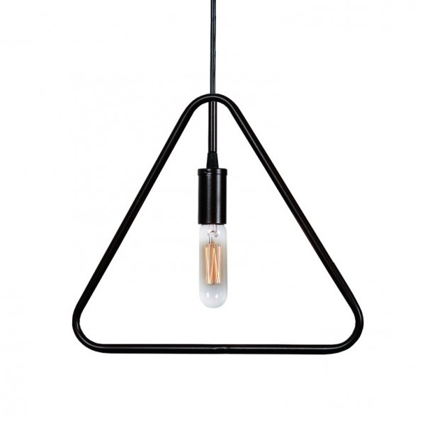 Подвесной светильник Shape Triangle Pendant Коричневый в Саратове | Loft Concept 