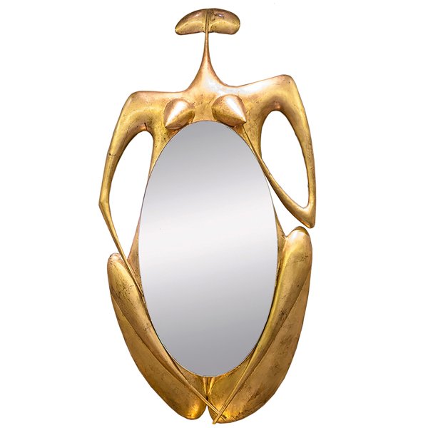 Дизайнерское зеркало Femme mirror Philippe Hiquily Золотой Дизайнерское зеркало Femme mirror Philippe Hiquily Золотой в Саратове | Loft Concept