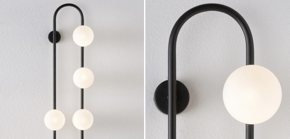 Бра HOOP WALL Lamp Black 6 Бра HOOP WALL Lamp Black 6 - Loft-Concept в Саратове