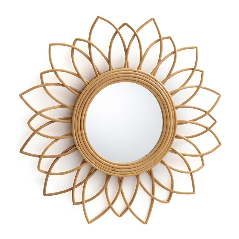 Зеркало Mirror Rattan Flower II  в Саратове | Loft Concept 