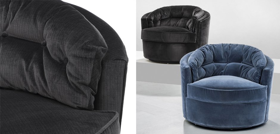 Кресло Eichholtz Chair Recla Black Кресло Eichholtz Chair Recla Black - Loft-Concept в Саратове