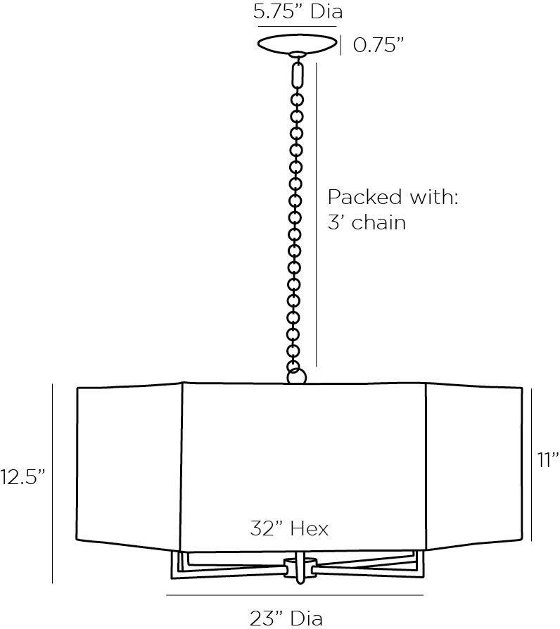 Люстра Arteriors OXFORD CHANDELIER в Саратове