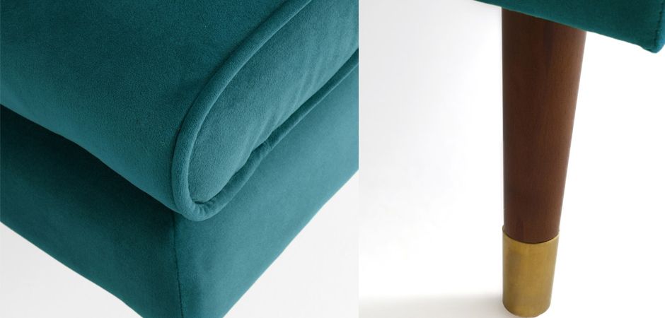 Пуф Classic Furniture сине-зеленый Пуф Classic Furniture сине-зеленый - Loft-Concept в Саратове