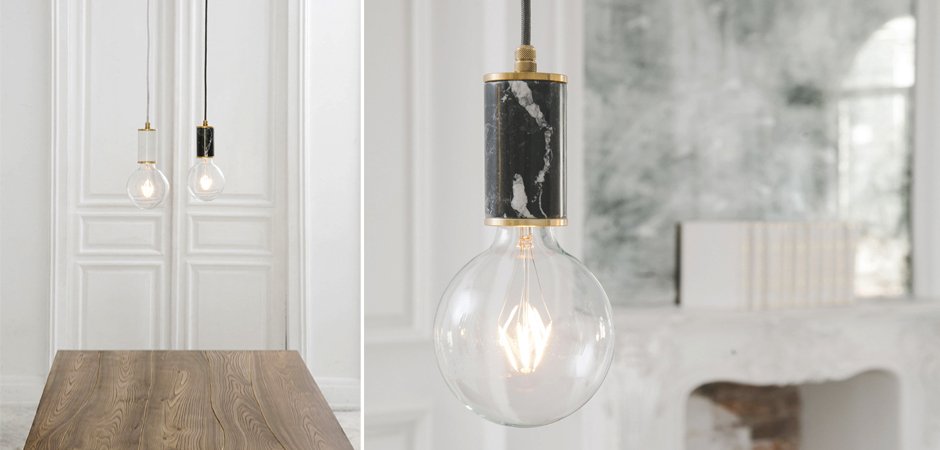 Подвесной светильник MARMOR GLANS Nero Подвесной светильник MARMOR GLANS Nero - Loft-Concept в Саратове