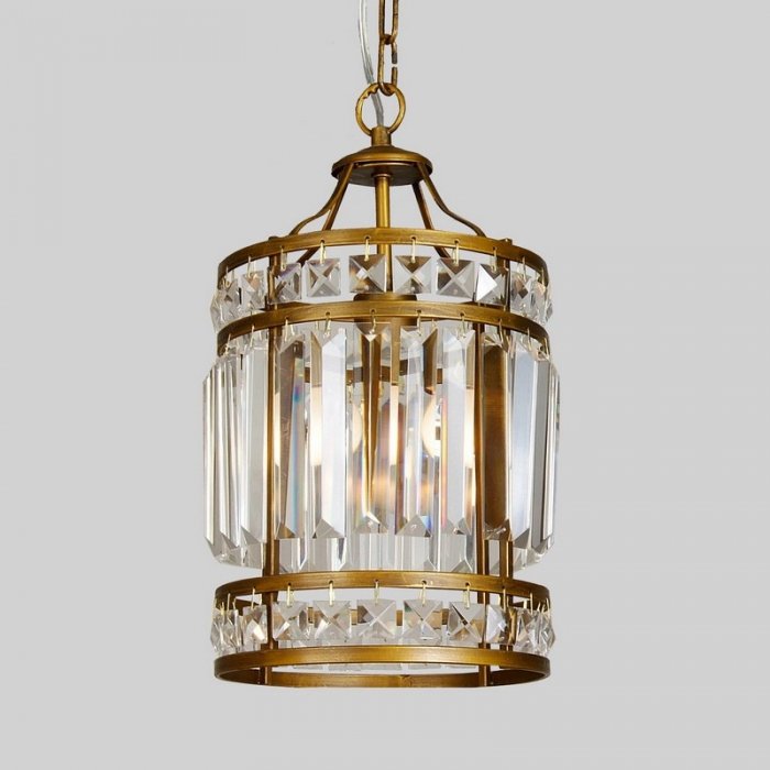 Подвесной светильник Antic Bronze ArtDeco Pendant 1 Бронза в Саратове | Loft Concept 