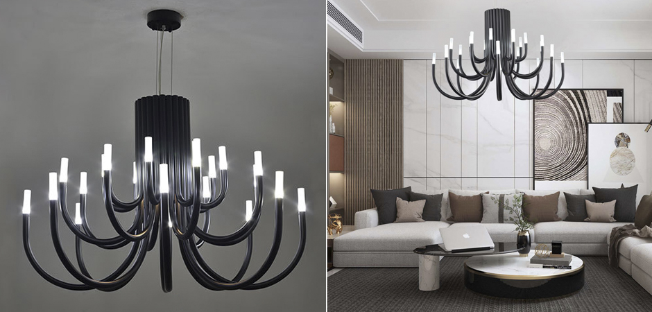 Люстра PALMA BY ALMA LIGHT Black Люстра PALMA BY ALMA LIGHT Black - Loft-Concept в Саратове