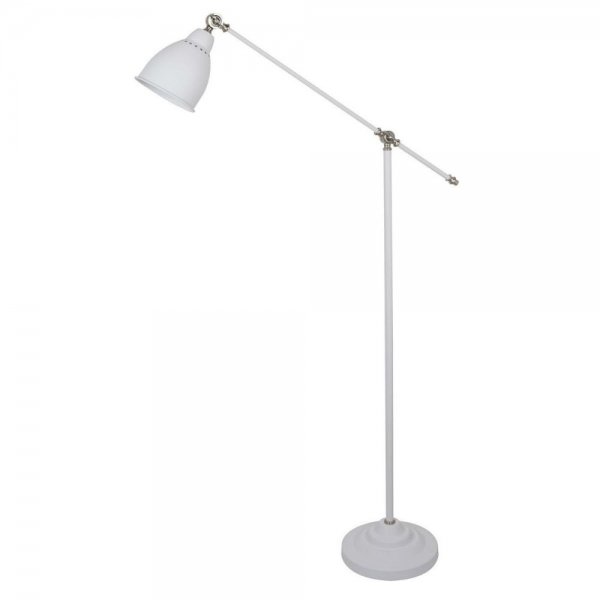 Торшер Holder Floor Lamp White Белый в Саратове | Loft Concept 