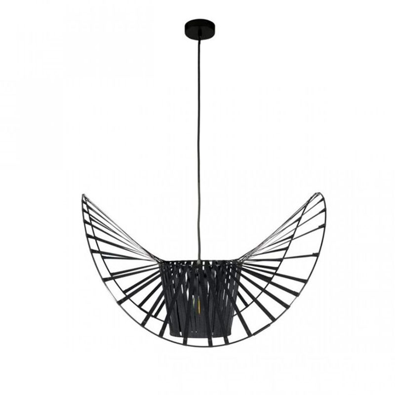 Светильник подвесной Friture Vertigo Pendant Black диаметр 60 Черный в Саратове | Loft Concept 