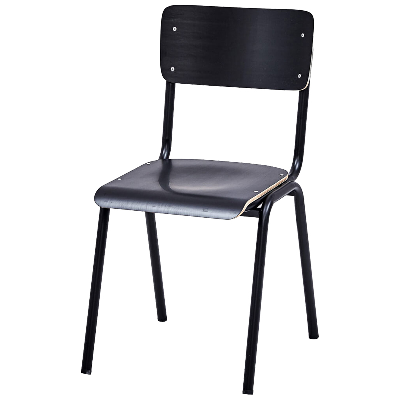 Стул Joshua Loft Stool Black Черный в Саратове | Loft Concept 