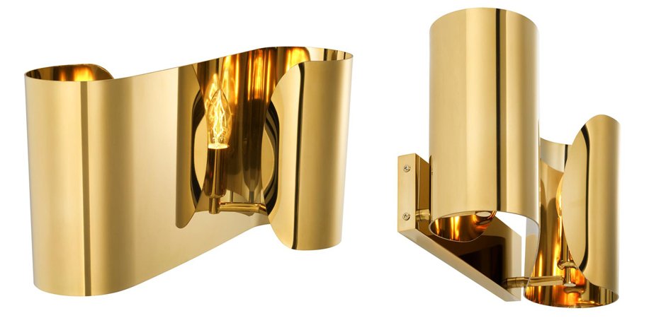 Бра Wall Lamp Crawley Gold Бра Wall Lamp Crawley Gold - Loft-Concept в Саратове