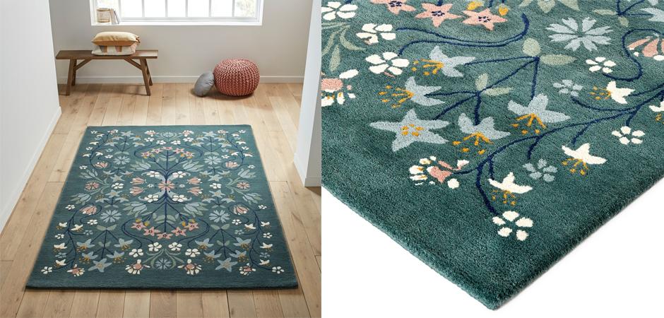 Ковер Floral Pattern 100% шерсть Ковер Floral Pattern 100% шерсть - Loft-Concept в Саратове