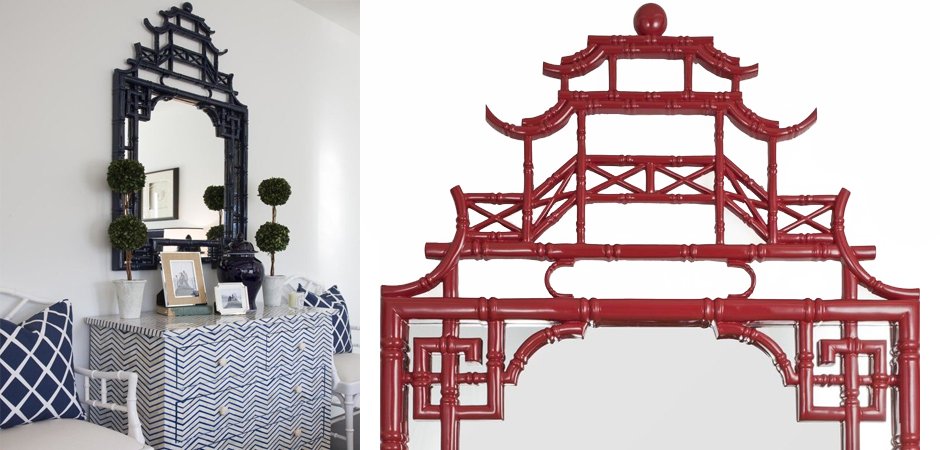 Зеркало Pagoda Mirror Red Зеркало Pagoda Mirror Red - Loft-Concept в Саратове
