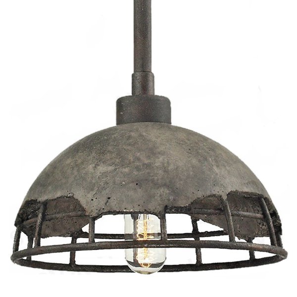 Подвесной светильник Stone industrial lamp Серый (Gray) в Саратове | Loft Concept 