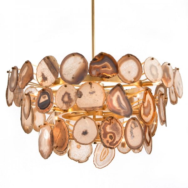 Люстра Agate Burst Chandelier 3 Round  в Саратове | Loft Concept 