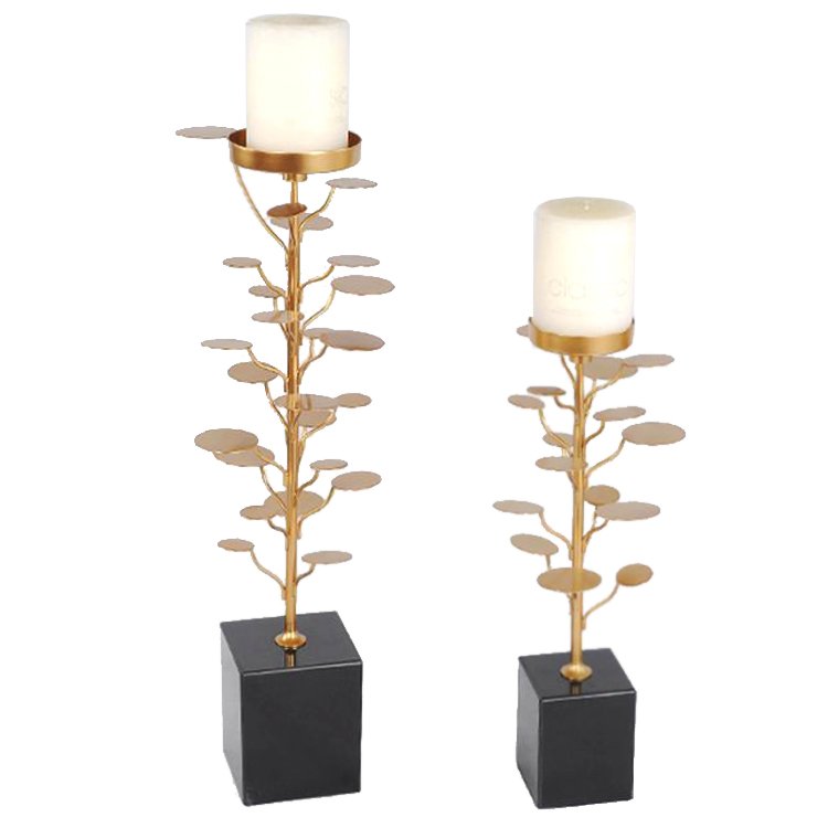 Подсвечник Looper Tree Candle Черный Глянцевое золото Подсвечник Looper Tree Candle Черный Глянцевое золото в Саратове | Loft Concept