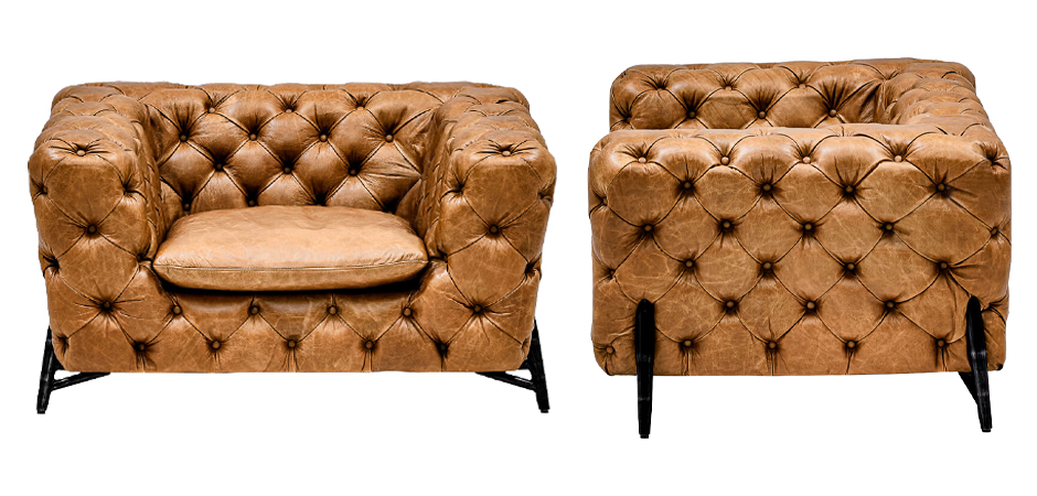 Кресло Hendrica Capitone Chair Кресло Hendrica Capitone Chair - Loft-Concept в Саратове