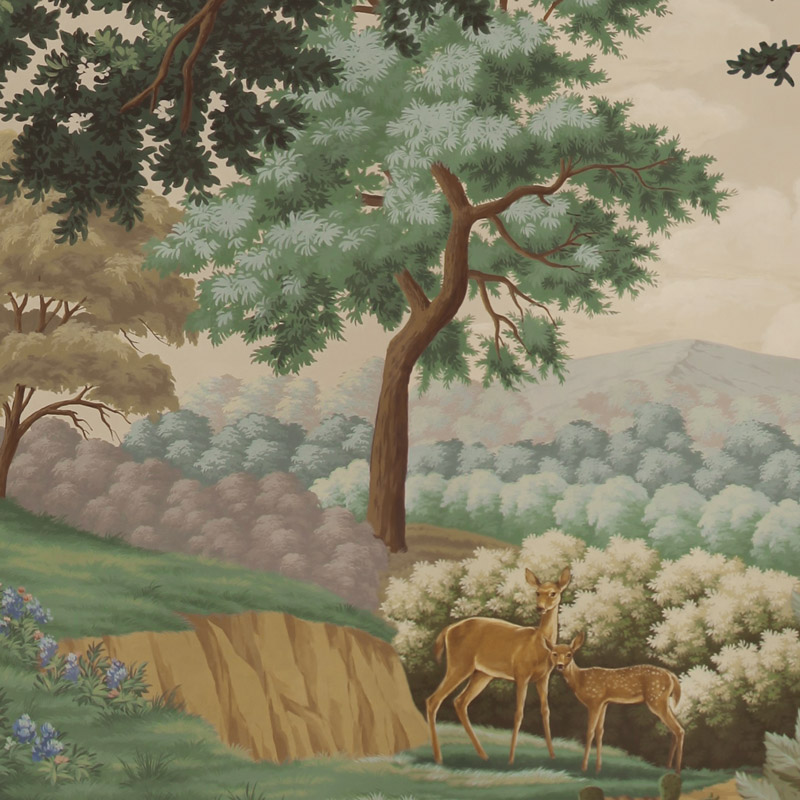 Обои ручная роспись Hill Country Scenic Special Colourway on scenic paper Обои ручная роспись Hill Country Scenic Special Colourway on scenic paper в Саратове | Loft Concept