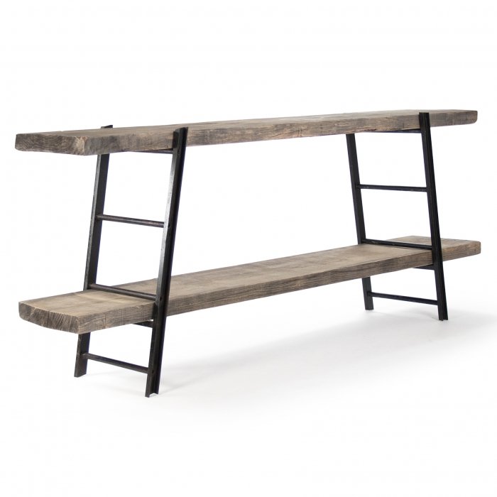 Стеллаж Industrial Iron Rustic Console  в Саратове | Loft Concept 