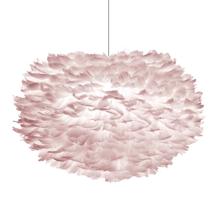 Люстра из перьев Plumage Pink Розовый пастельный в Саратове | Loft Concept 