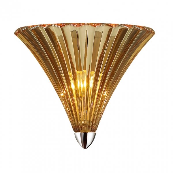 Бра Corsica Wall Lamp Amber Золотой в Саратове | Loft Concept 