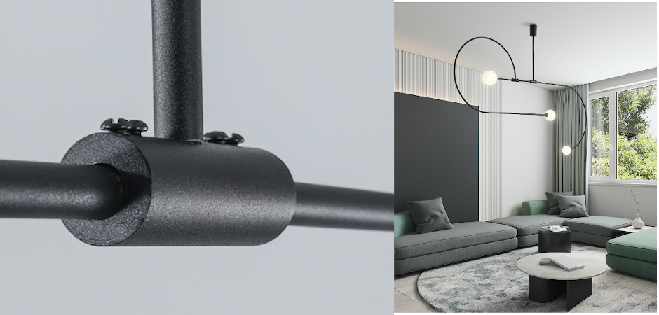 Люстра Fontana Amorosa Three Vortex Black Люстра Fontana Amorosa Three Vortex Black - Loft-Concept в Саратове