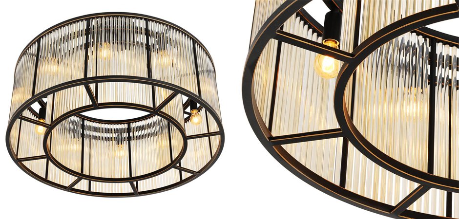Потолочный светильник Ceiling Lamp Bernardi Bronze Потолочный светильник Ceiling Lamp Bernardi Bronze - Loft-Concept в Саратове