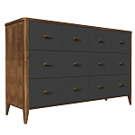 Комод из массива бука с 8-ю ящиками Tasteful Furniture варинант исполнения - 2 | Loft Concept в Саратове