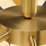 Люстра круглая со стеклянными сферами Maleficent варинант исполнения - 2 | Loft Concept в Саратове