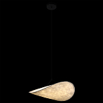 Подвесной светильник с белым тканевым плафоном в форме облака Crystal Cloud Junction варинант исполнения - 3 | Loft Concept в Саратове