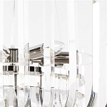 Бра цвета никель с изогнутыми хрустальными элементами Radiant Ribbons варинант исполнения - 6 | Loft Concept в Саратове