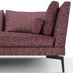 Мебельная ткань Шенилл фиолетовый цвет 138 см T4-25 варинант исполнения - 7 | Loft Concept в Саратове