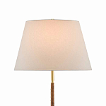 Торшер на изогнутых ножках с конусовидным тканевым абажуром Rotation варинант исполнения - 1 | Loft Concept в Саратове