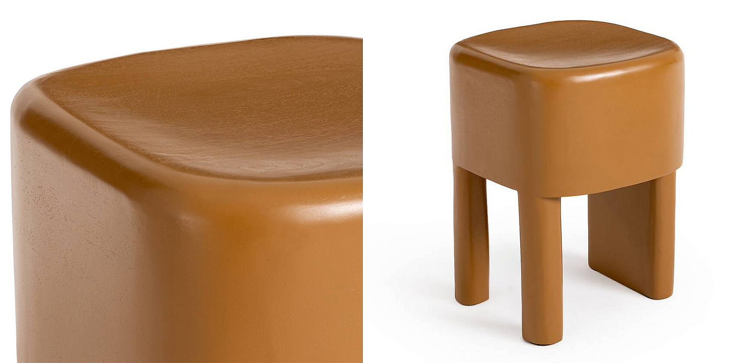 Приставной стол Mordred Mango Orange Side Table Приставной стол Mordred Mango Orange Side Table - Loft-Concept в Саратове
