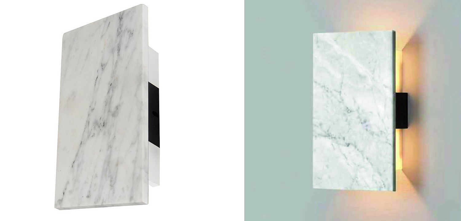 Бра Jordy Marble Slab Wall Lamp Бра Jordy Marble Slab Wall Lamp - Loft-Concept в Саратове