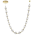 Люстра подвесная с шарообразными плафонами Crystal Globule варинант исполнения - 13 | Loft Concept в Саратове