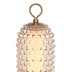 Настольная лампа с факутрным стеклянным плафоном Sonora варинант исполнения - 3 | Loft Concept в Саратове