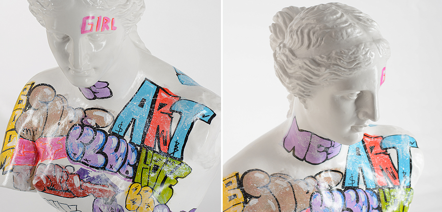 Статуэтка Aphrodite Graffiti Bust Статуэтка Aphrodite Graffiti Bust - Loft-Concept в Саратове